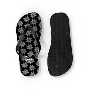 Cushioned Snowflakes Flip Flops - Summer Style - Dipaliz - Slippers