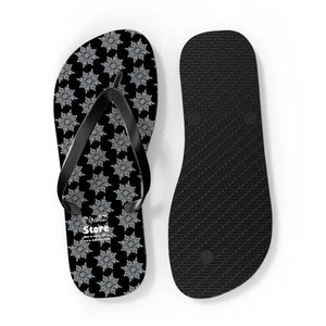 Cushioned Snowflakes Flip Flops - Summer Style - Dipaliz - Slippers