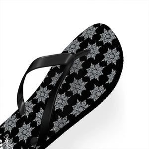 Cushioned Snowflakes Flip Flops - Summer Style - Dipaliz - Slippers