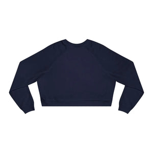 Cozy Wonderland Cropped Fleece Snowman Canoe Winter Dipaliz - Sweatshirts - s