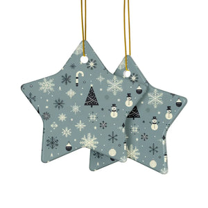 Festive Ceramic Ornaments – Christmas Tree - Dipaliz - Holiday