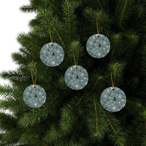 Festive Ceramic Ornaments – Christmas Tree - Dipaliz - Holiday