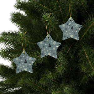 Festive Ceramic Ornaments – Christmas Tree - Dipaliz - Holiday