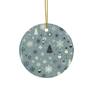 Festive Ceramic Ornaments – Christmas Tree - Dipaliz - Holiday