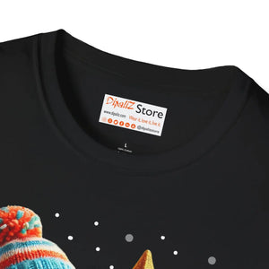 Cozy Snowman Tee - Soft Cotton Winter Shirt - Dipaliz - T-shirts - s