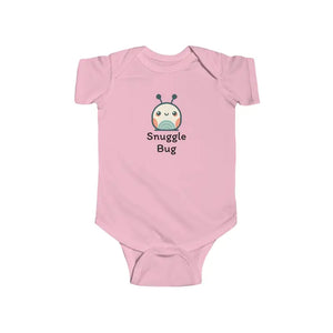 Premium Snuggle Bug Infant Bodysuit - Happy Baby Comfort - Dipaliz - Pink / Nb (0-3m) - One-pieces