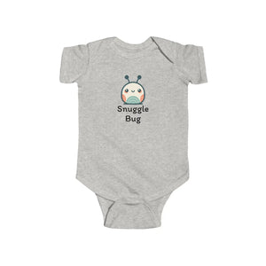 Premium Snuggle Bug Infant Bodysuit Happy Baby Cotton - Dipaliz - One-pieces