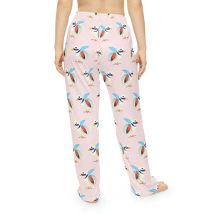 Women’s Pajama Pants Cute Bird Print Comfort Sleepwear - Dipaliz - Pajamas