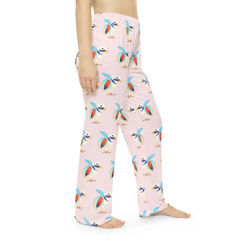 Snuggle in Style: Cute Bird Women’s Pajama Pants - All Over Prints