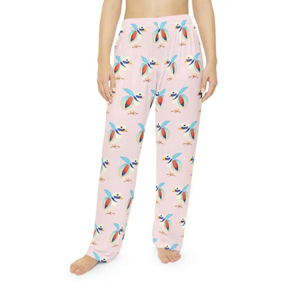 Snuggle in Style: Cute Bird Women’s Pajama Pants - s All Over Prints