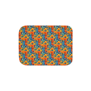 Autumn Trees Pattern Blanket - Cozy Fall Bedding - Dipaliz - Blankets