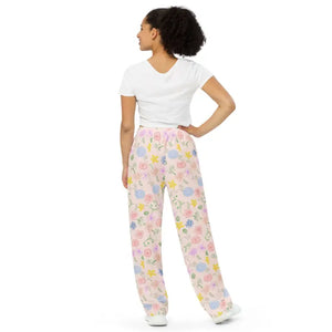 Wide Leg Pants - Cozy Comfort Style Essential - Dipaliz