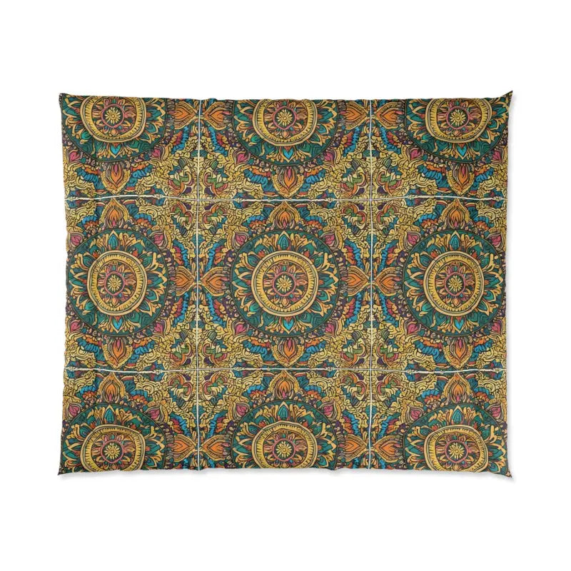 Cozy Up in Style: Eco-friendly Indian Pattern Blanket - Home Decor