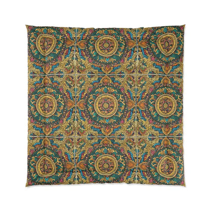 Cozy Up in Style: Eco-friendly Indian Pattern Blanket - Home Decor