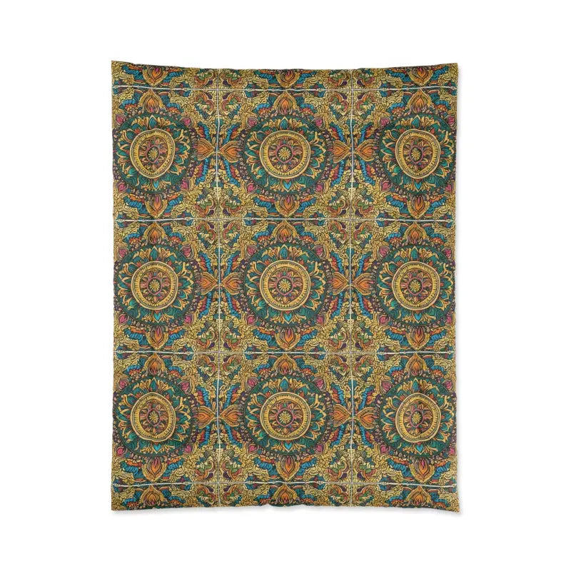 Cozy Up in Style: Eco-friendly Indian Pattern Blanket - Home Decor