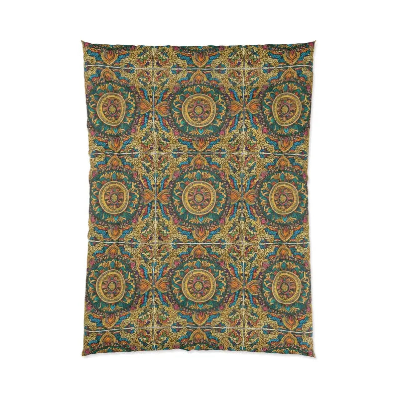 Cozy Up in Style: Eco-friendly Indian Pattern Blanket - Home Decor