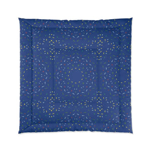 Dipaliz Blue Confetti Comforter - Bold Style Meets Ultimate Comfort - 88’’ × - Quilts & Comforters