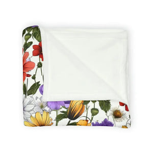 Soft Polyester Blanket - Wildflowers Pattern Comfort - Dipaliz - Blankets