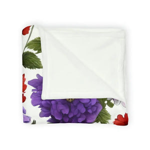 Soft Polyester Blanket - Wildflowers Pattern Comfort - Dipaliz - Blankets