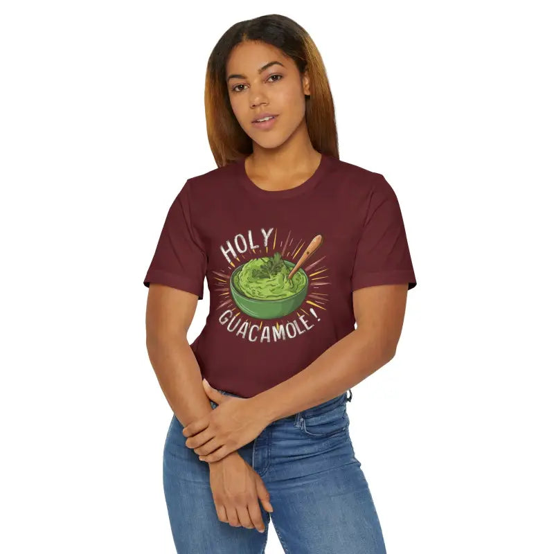 Snuggle in Style with the Cozy Guacamole Tee - Heather Cardinal / s T-shirt