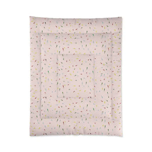 Confetti Pink Comforter Bold Chic Bedroom Style Dipaliz - 68’’ × 88’’ - Quilts & Comforters