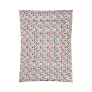 Pink Roses Comforter - Dreamy Warmth Design - Dipaliz - Quilts & Comforters