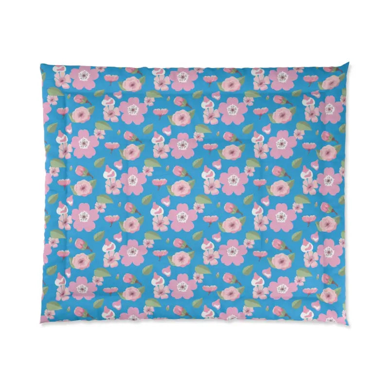 Snuggle Up In Floral Bliss With The Pink Flora Dreams Comforter - Home Decor