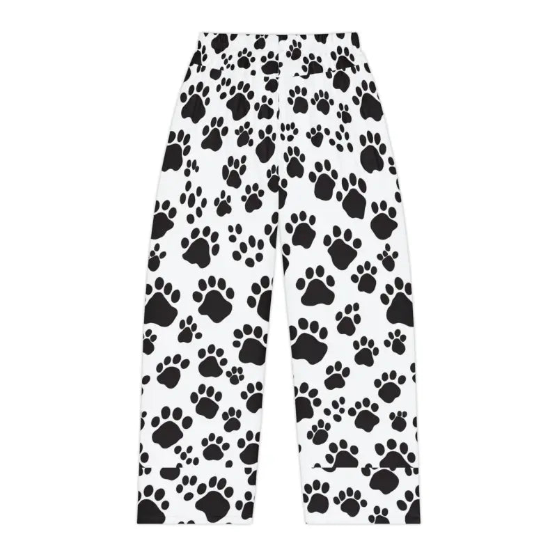 Snuggle in Style with Cozy Paw Print Pajama Pants