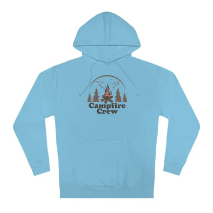 Get Cozy with the Campfire Crew Unisex Hooded Sweatshirt - Hoodie