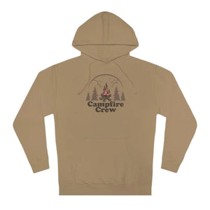 Hoodie - Unisex Hooded Sweatshirt - Campfire Crew Comfort Style - Dipaliz