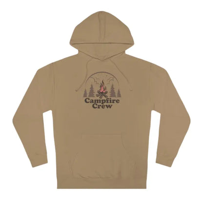 Get Cozy with the Campfire Crew Unisex Hooded Sweatshirt - Hoodie