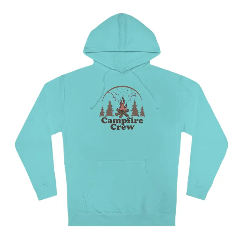 Get Cozy with the Campfire Crew Unisex Hooded Sweatshirt - Hoodie