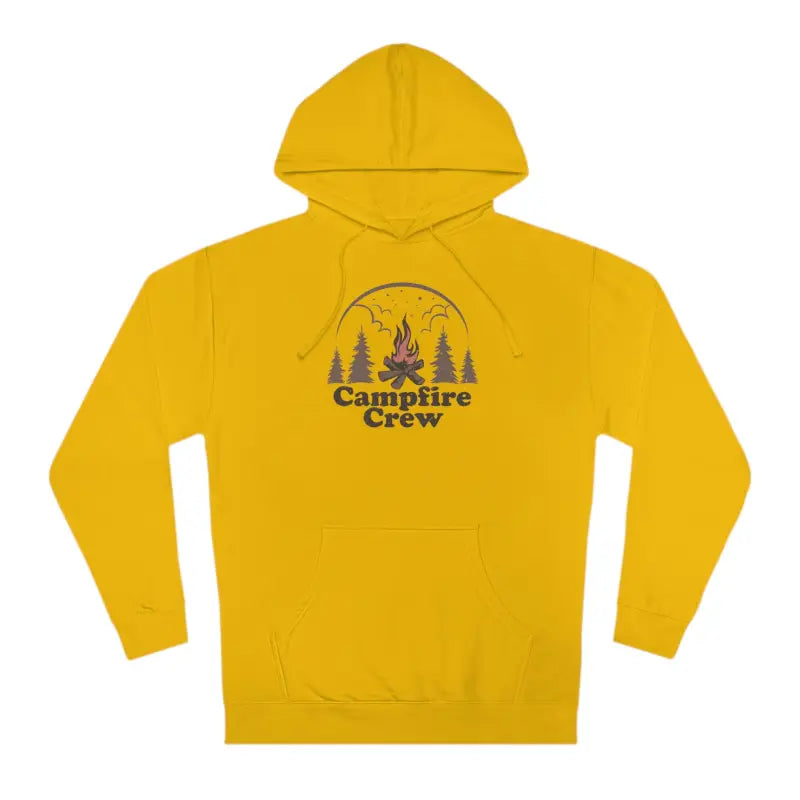 Get Cozy with the Campfire Crew Unisex Hooded Sweatshirt - Hoodie