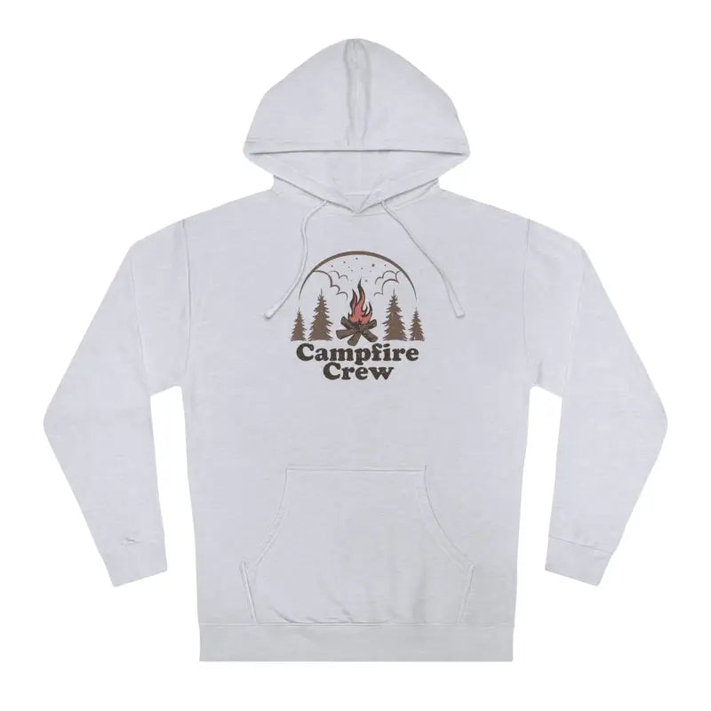 Get Cozy with the Campfire Crew Unisex Hooded Sweatshirt - Hoodie