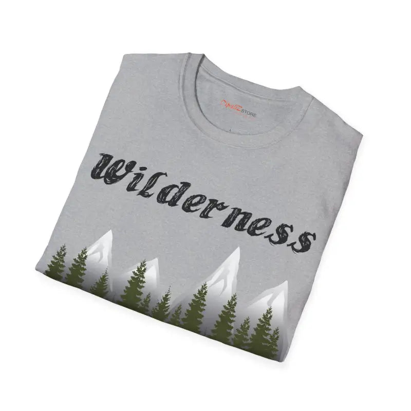 Snuggle Up in Wilderness Traveler Unisex Softstyle T-shirt - T-shirt