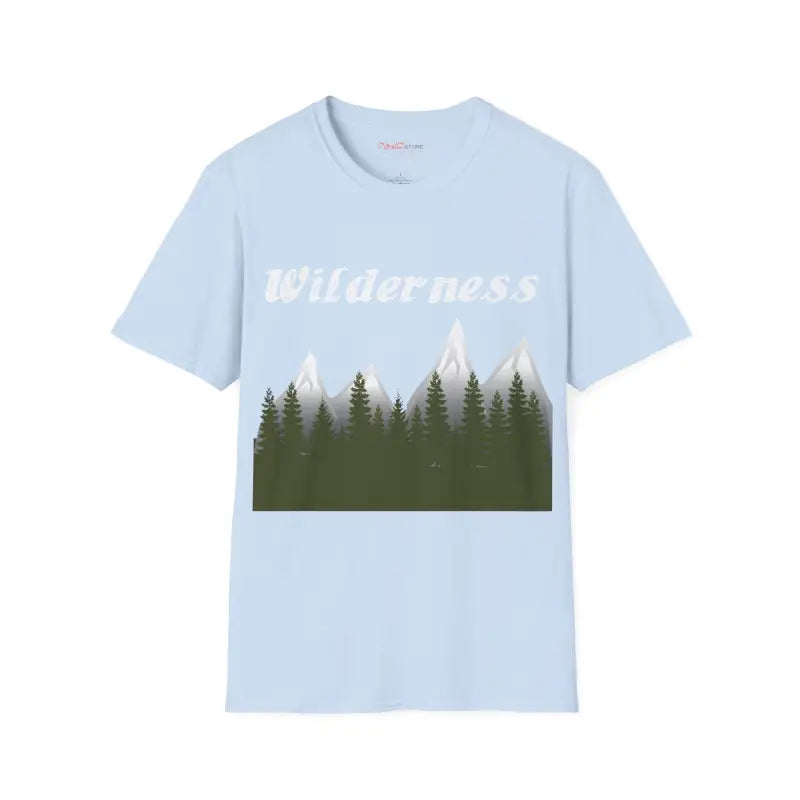 Snuggle Up in Wilderness Traveler Unisex Softstyle T-shirt - T-shirt