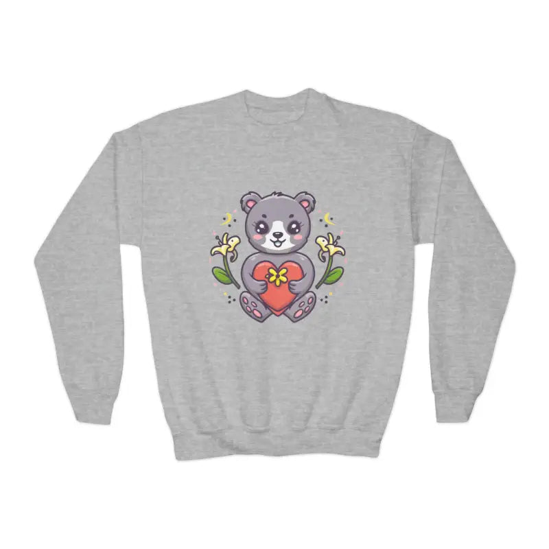 Snuggly Bear Sweatshirt: Cozy Chic For Trendy Teens - Kids Clothes