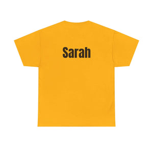 Soccer Graphic Tee, Name Personalized Back Print - T-shirts - s