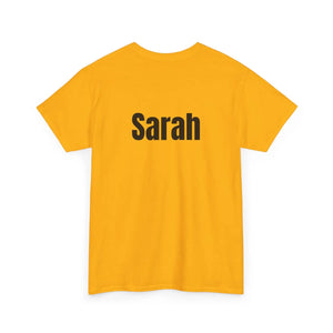 Soccer Graphic Tee, Name Personalized Back Print - T-shirts - s