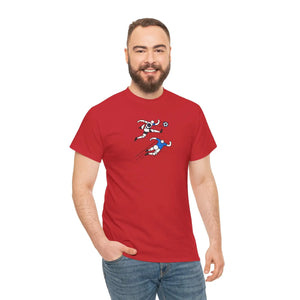 Soccer Graphic Tee, Name Personalized Back Print - T-shirts - s