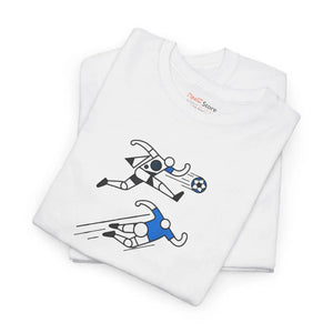 Soccer Graphic Tee, Name Personalized Back Print - T-shirts - s