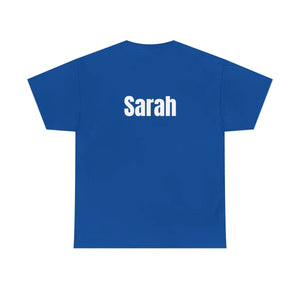 Soccer Graphic Tee, Name Personalized Back Print - T-shirts - s