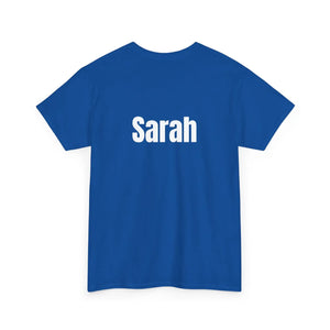 Soccer Graphic Tee, Name Personalized Back Print - T-shirts - s