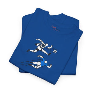 Soccer Graphic Tee, Name Personalized Back Print - T-shirts - s