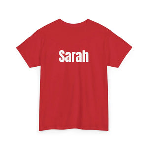 Soccer Graphic Tee, Name Personalized Back Print - T-shirts - s