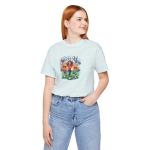 Soft Cotton Soccer Mom Tee - Classic Short Sleeve - Dipaliz - T-shirts