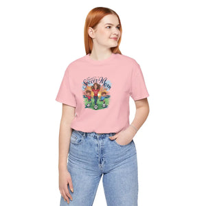 Soft Cotton Soccer Mom Tee - Classic Short Sleeve - Dipaliz - T-shirts