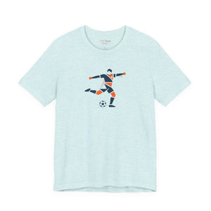 Soccer Player Geometric Graphic Tee - T-shirts - s