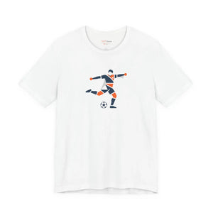 Soccer Player Geometric Graphic Tee - T-shirts - s