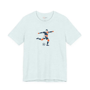 Soccer Player Geometric Graphic Tee - T-shirts - s